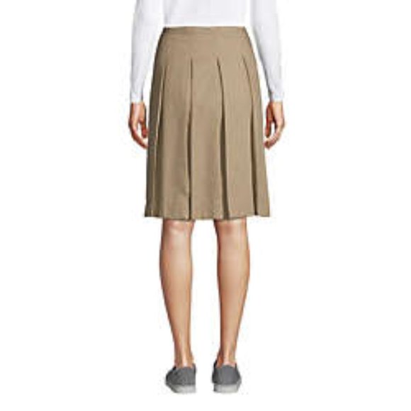 COPY - Lands' End Women's School Uniform TOK SLD Box Pleat Skirt, NWT - Picture 2 of 2